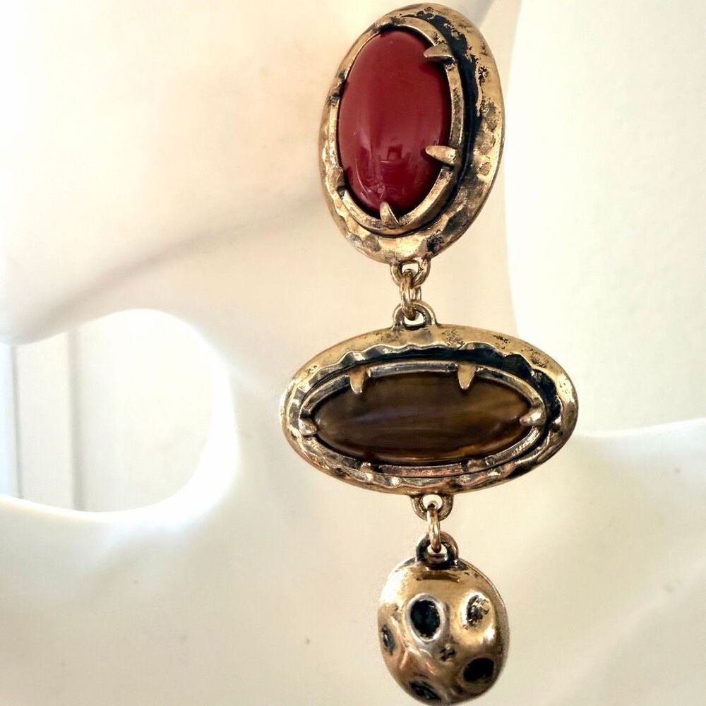 Statement Dangle Earrings - Picture 5 of 5